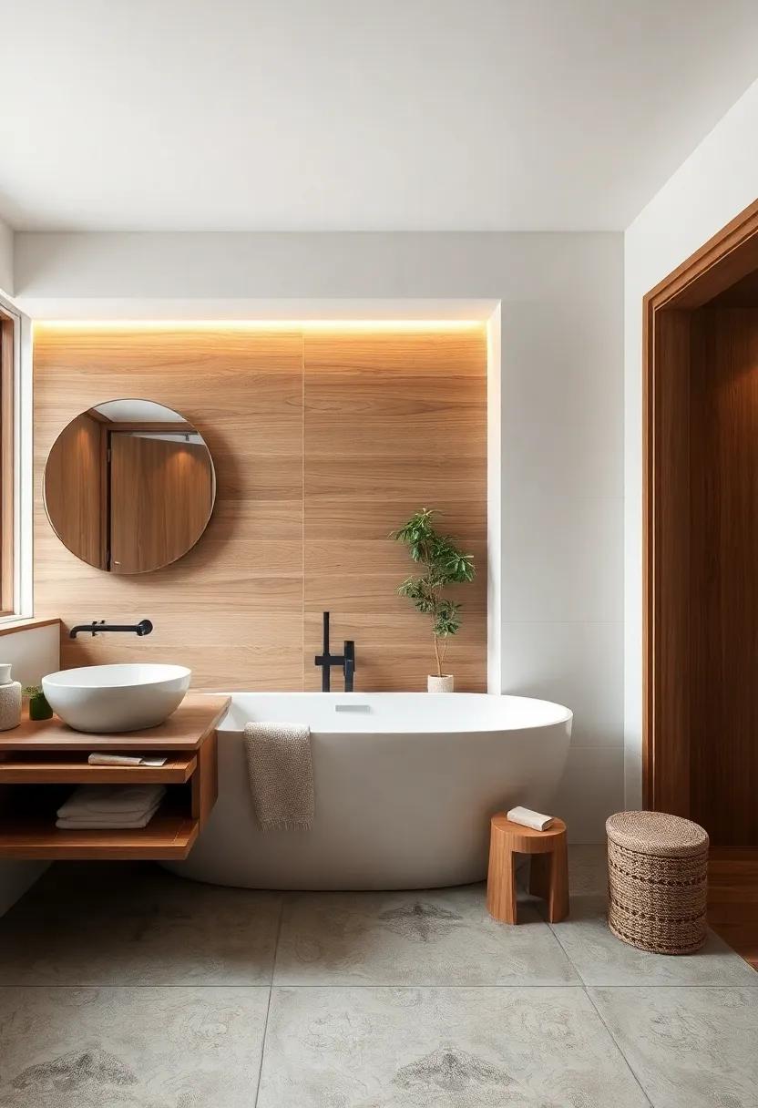 Balancing Functionality ⁣and ⁤Serenity ⁣in Japandi-Inspired ⁣Bathrooms