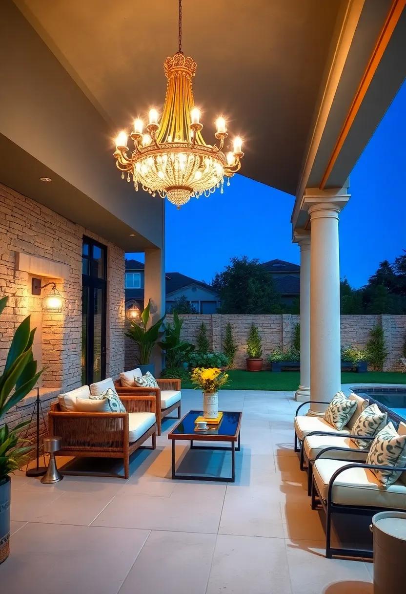 Statement Chandelier: Choose a Grand, Ornate Chandelier as the Focal Point Above Your Dining Area