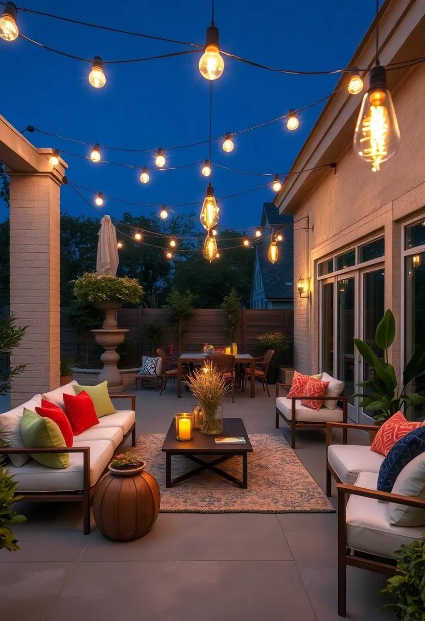 Soft Suspensions: Utilize Soft-Wired Edison Bulbs Suspended Low for an Inviting Darkness