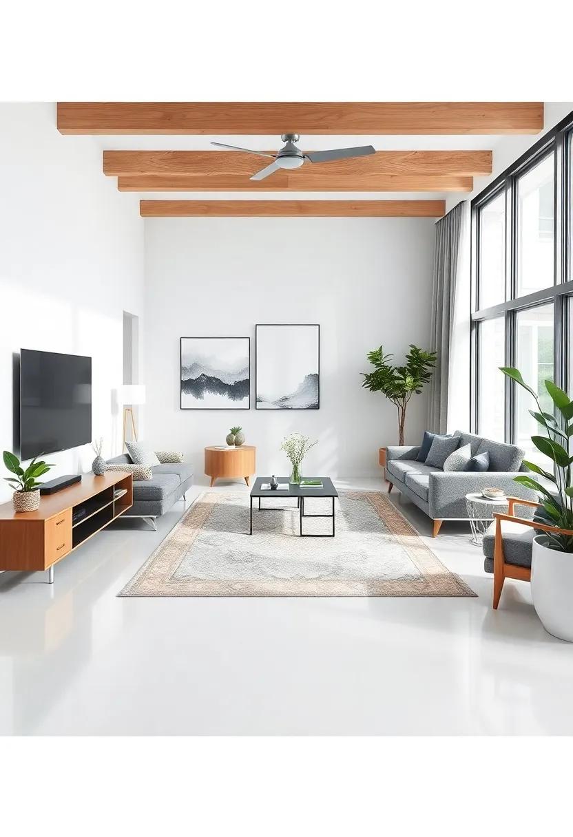 Defining Zones ‍with Rugs and Furniture to Create a Functional Layout