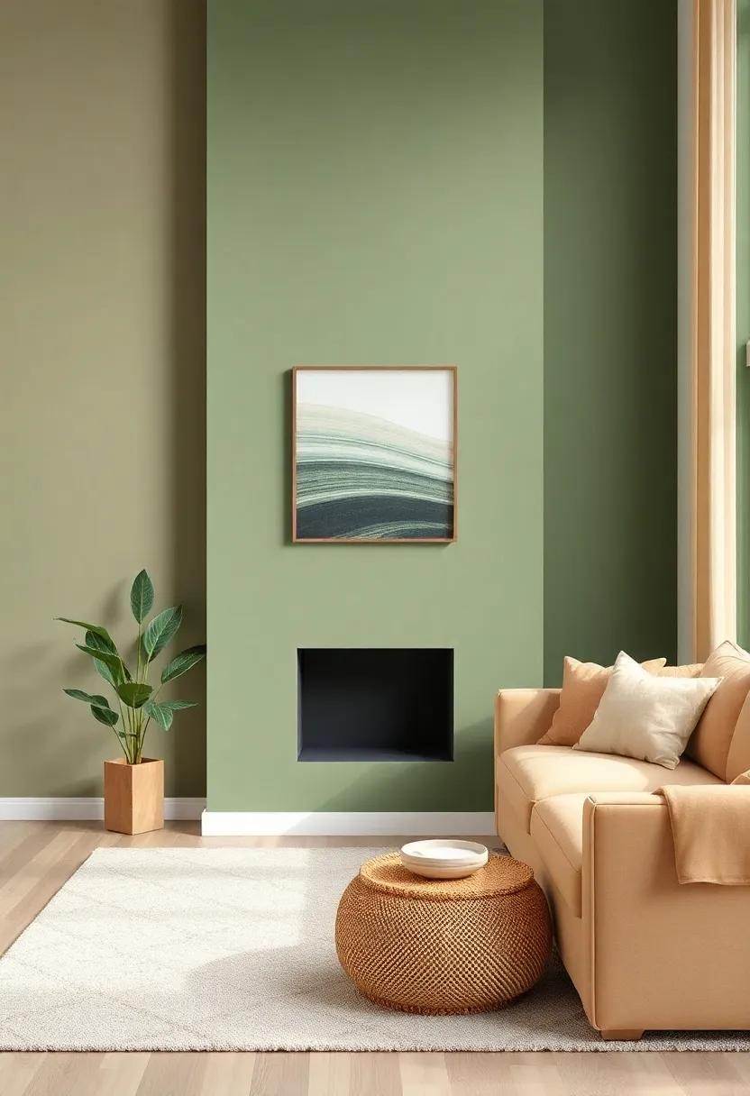 Forest Green and ‌Tan: Evoke​ the essence of the great outdoors⁣ by mixing rich ⁢forest green with cozy tan‌ for‌ a welcoming, nature-inspired ⁣space