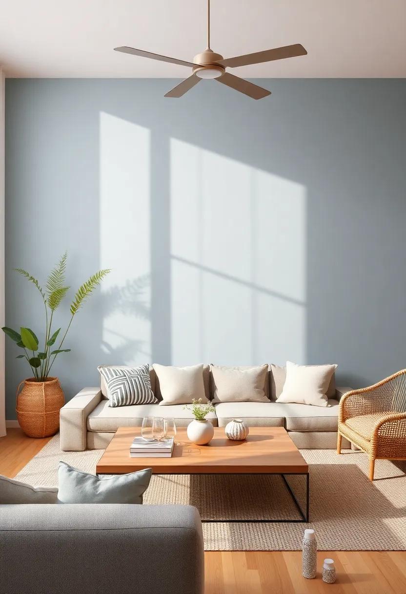 Slate ​Blue‌ and Sandy Beige: A calming⁤ pairing of slate blue ‍with sandy ‌beige creates ⁣a serene ‌coastal ambiance perfect ⁤for ⁤relaxation