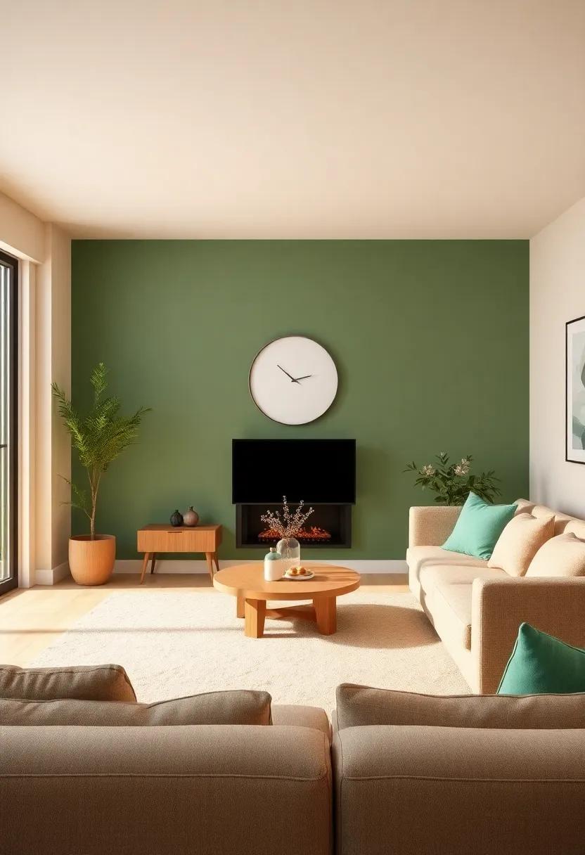 Sand and Pine Green: The earthiness of sand complemented ‍by⁤ the richness of⁣ pine green creates a peaceful retreat perfect for unwinding