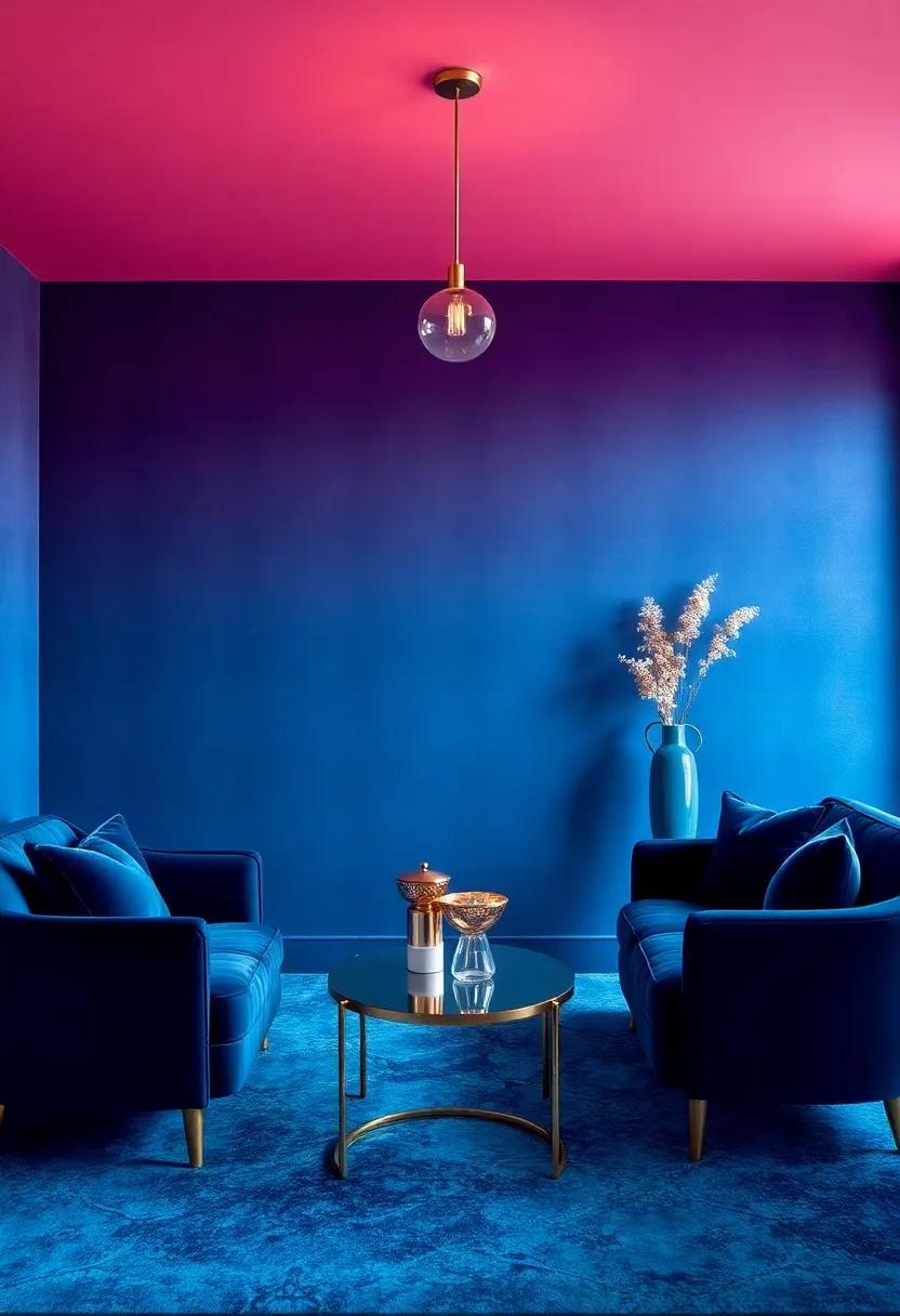 Indulge in Rich Sapphire Accents to Elevate Your Home Aesthetic