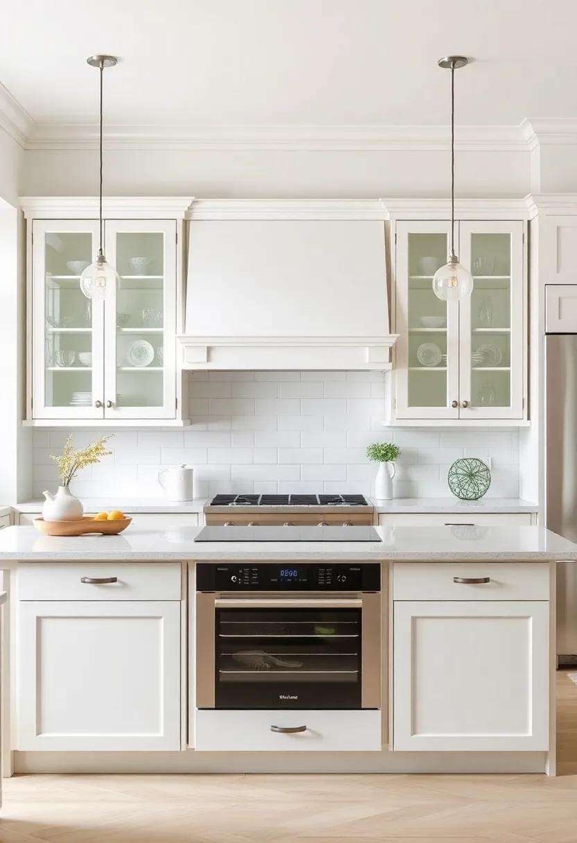 Coastal Vibes: Choose a light, airy design with glass-front cabinets painted⁣ in soft hues to evoke a beachy​ feel, creating​ a ⁤relaxed yet sophisticated​ kitchen environment