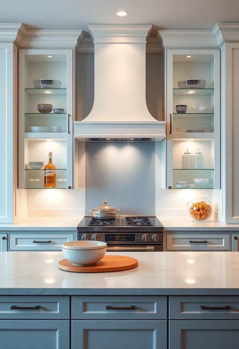 Custom Displays: design‍ special compartments within your glass-front‍ cabinets to showcase rare collectibles ⁤or artisanal dishes that tell your ⁤personal story in the kitchen