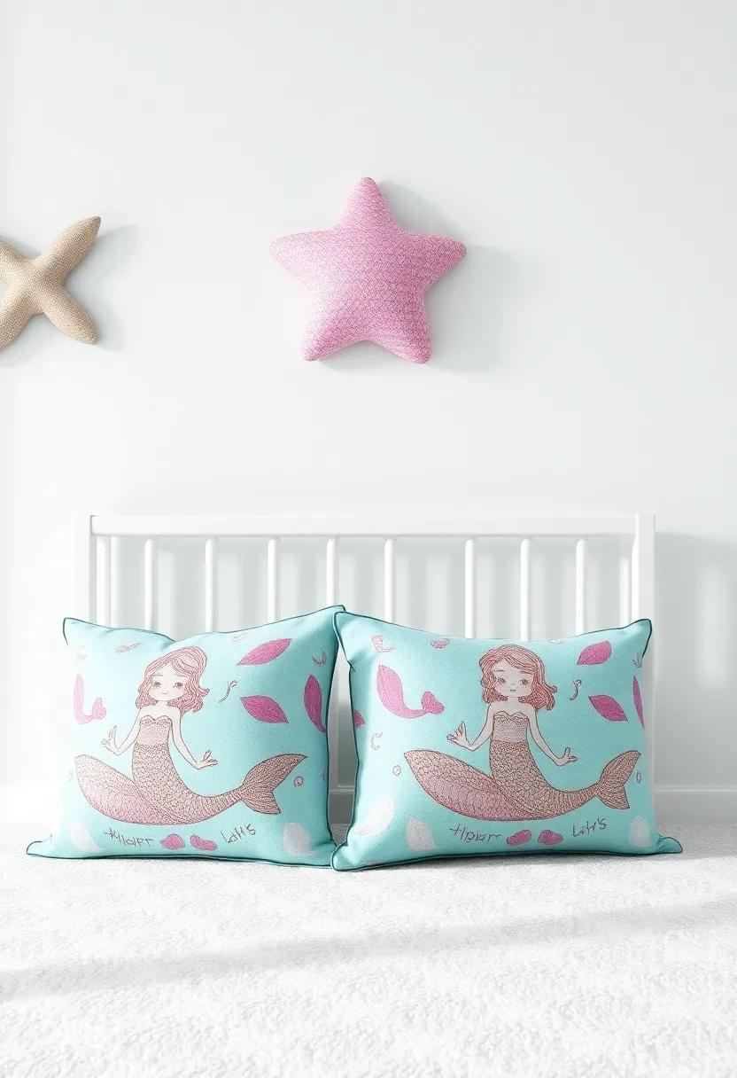 Adding Whimsical Touches with Mermaid Themed Decorative Pillows