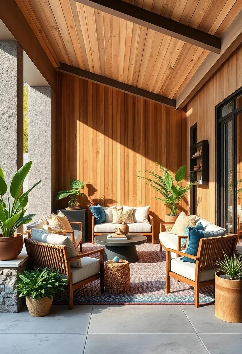 Colourful Character: Adding ​Warmth with Plywood⁣ in Modern Interiors