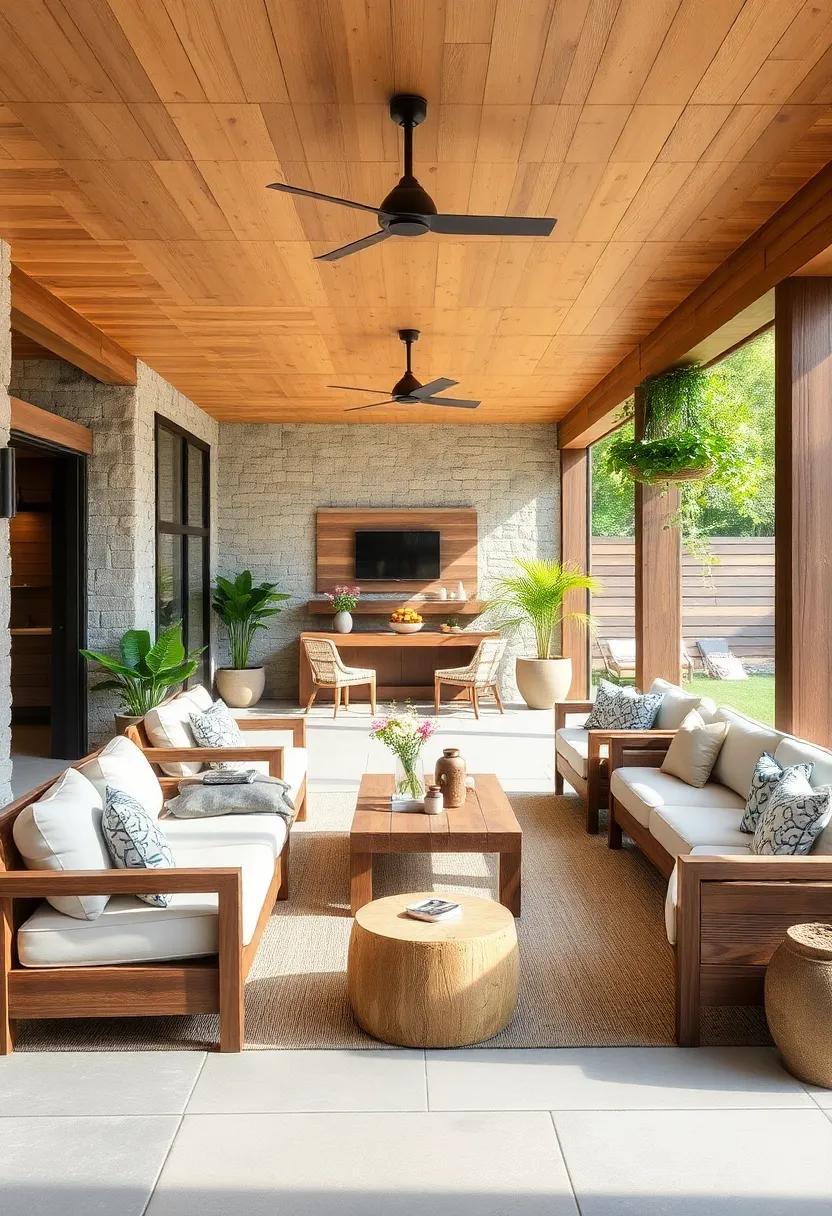 A Symphony ‍of Shapes: Designing with Distressed Timber for Rustic Charm