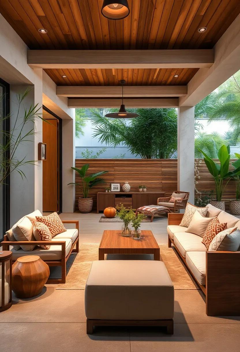 Timeless Elegance: Crafting Spaces with Bamboo as​ a Fluid Alternative