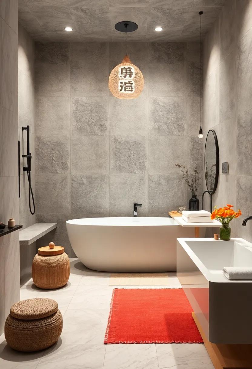 Unplugging: Zen Bathroom Elements⁤ for digital Detox