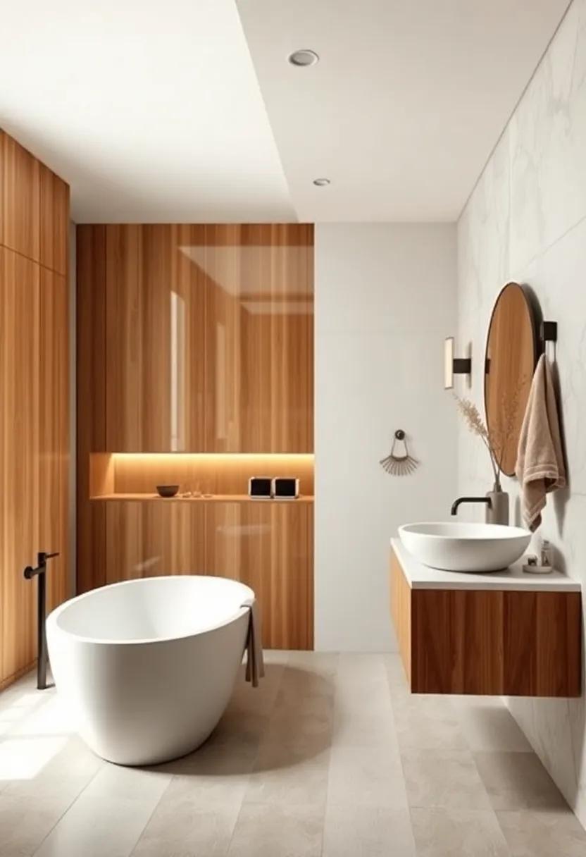 Embracing Clean Lines to Elevate bathroom Aesthetics