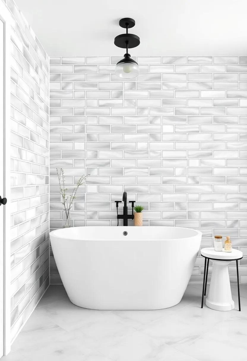Chic Monochrome: Delve‍ into the elegance of using varying⁢ shades⁤ of grey ⁤subway ⁢tiles for⁢ a sophisticated yet ⁣homey look that feels both fresh and timeless