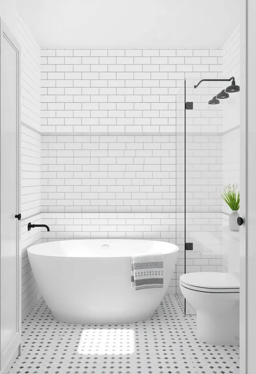 Minimalist Inspirations: Understand how stripped-back designs using ⁣simple ‍subway tiles‌ can create ⁤a calming effect that embraces the‌ essence of modern farmhouse living