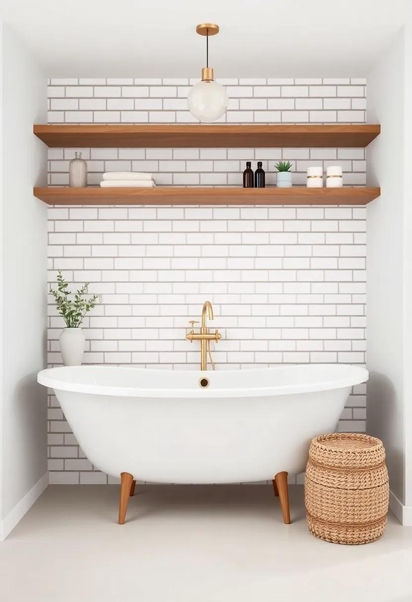 Open‍ Shelving: Embrace the appeal of open⁤ shelving against subway tile backsplashes, promoting a casual and airy feel to the modern ​farmhouse