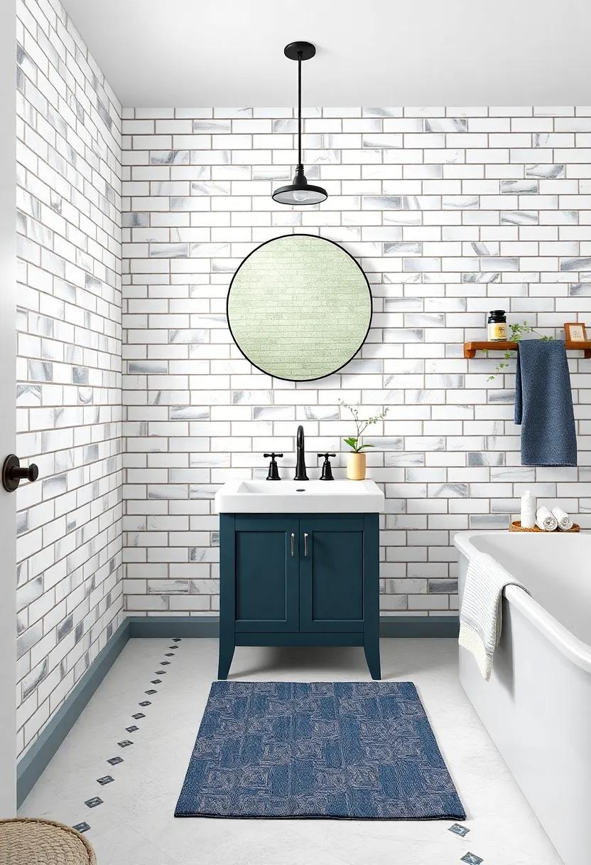 Artistic ⁣Details: Discover how hand-painted tiles can mingle with​ traditional⁤ subway styles to create a ​uniquely personal ​bathroom aesthetic