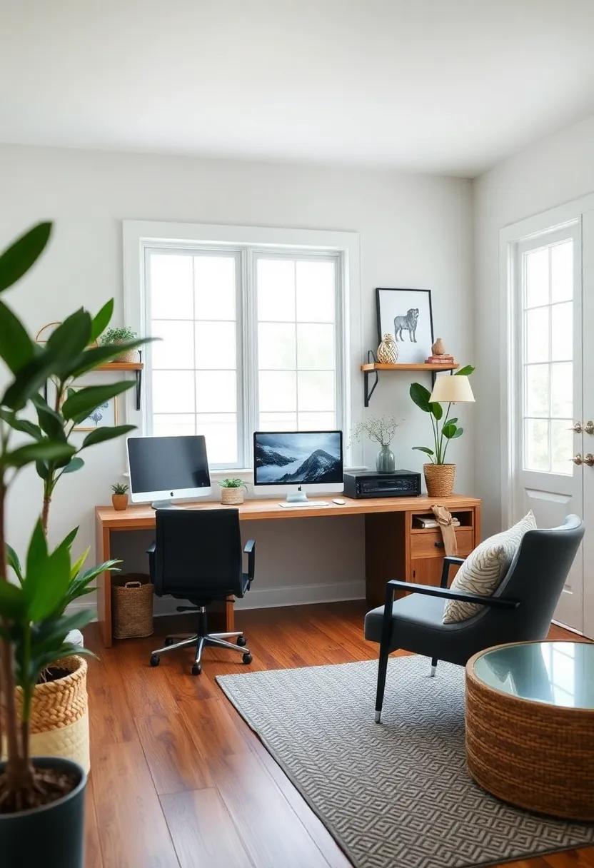 Combining Vintage Furniture with Contemporary Office Essentials