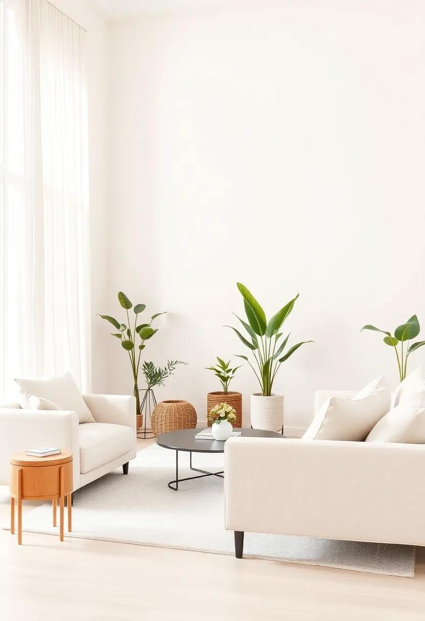 Incorporating Plants for a Fresh Touch ‌to‍ Chic Neutral Spaces