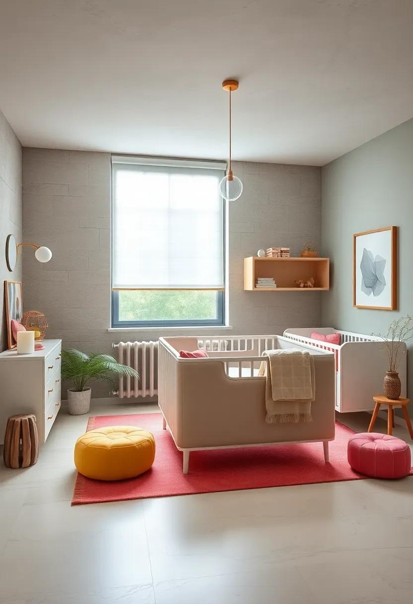 Innovative Use of color Blocks for a Balanced Aesthetic