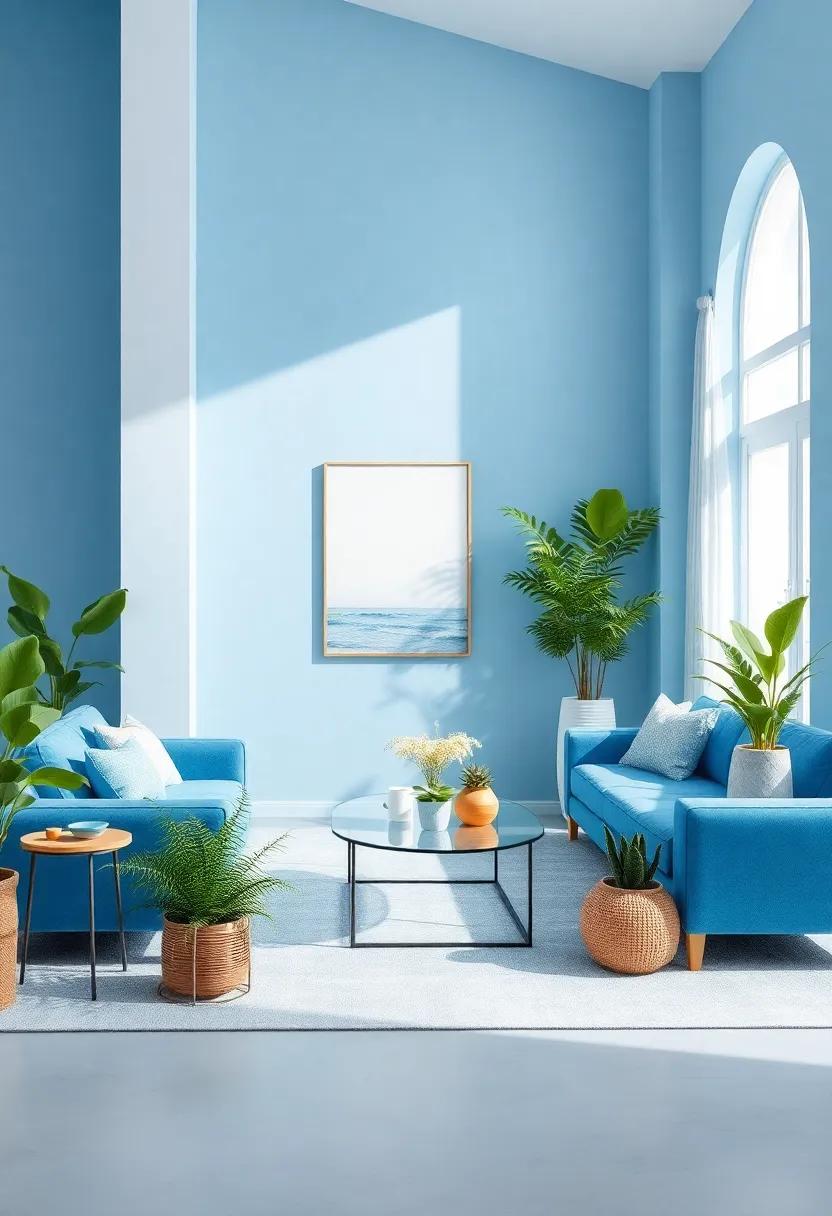 Coastal⁢ Greenery: Use potted ⁢plants such ​as⁤ ferns or succulents that thrive in coastal climates⁣ to add life and freshness to the space