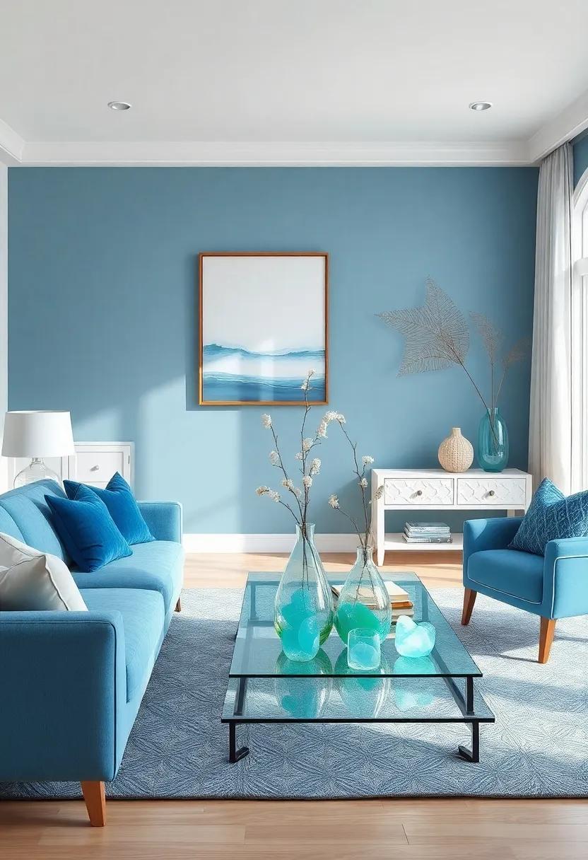 Sea Glass Accents: Use sea glass vases or ‌decor pieces to infuse your space with organic beauty and a natural coastal feel