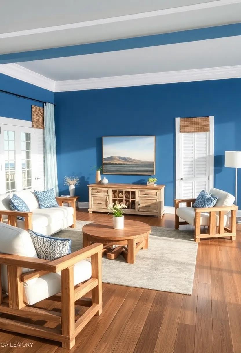 Weathered Wood Furniture: Opt for furniture with a weathered finish to ‌echo the aged beauty of coastal piers and beach houses