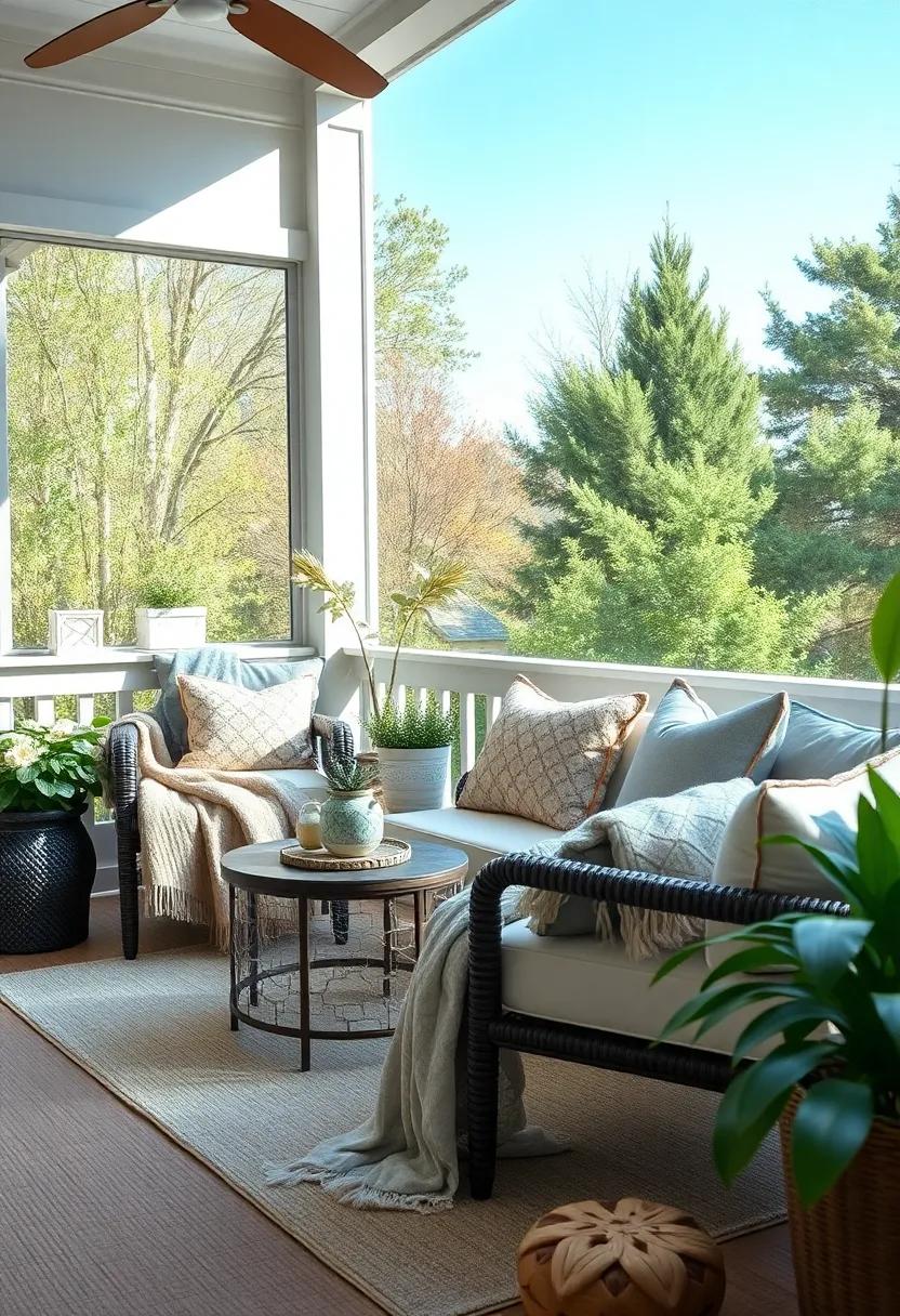 Cozy ⁤Textiles: Add soft blankets and plush throw pillows to create a warm and‍ inviting atmosphere