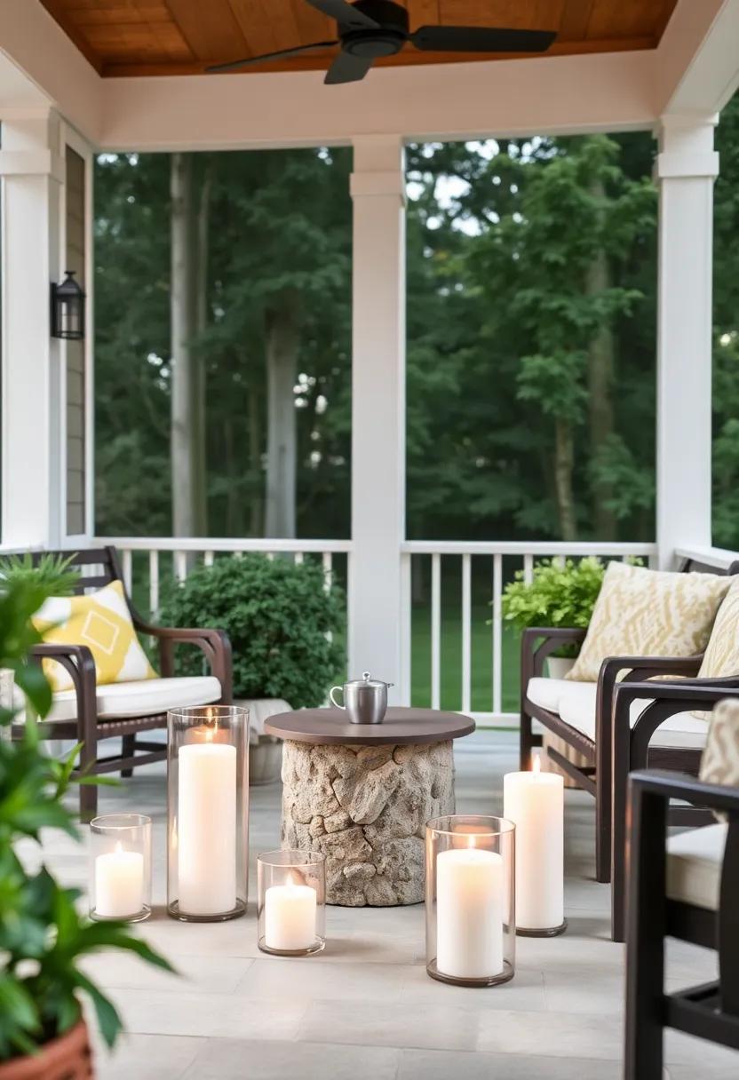 Decorative Pillar Candles: Use ⁣flameless candles to provide ambiance without the worry of fire hazards