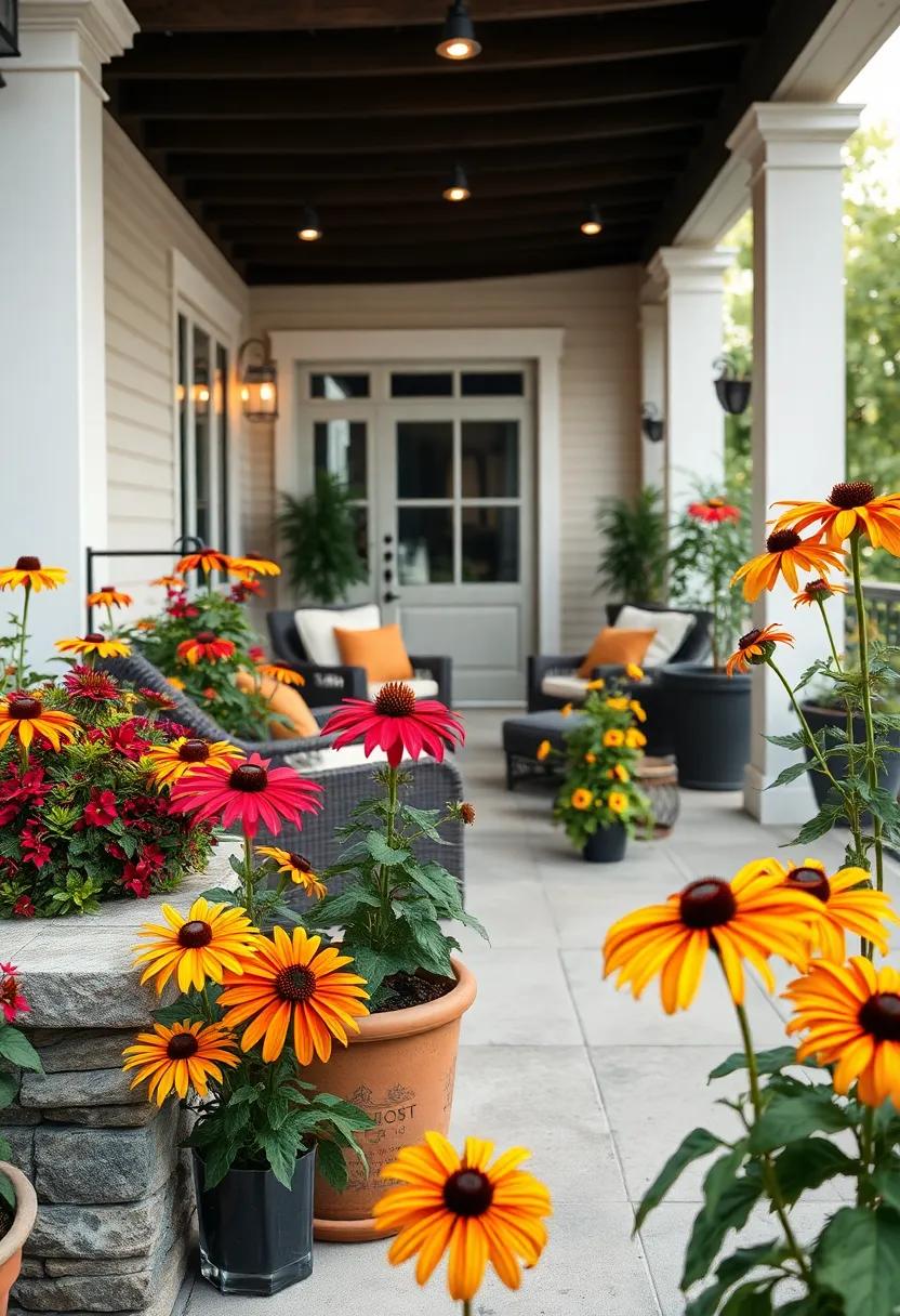 Black-eyed Susan (Rudbeckia) - ⁣These cheerful yellow flowers with a distinctive dark center are easy to grow and will ⁢brighten any outdoor space