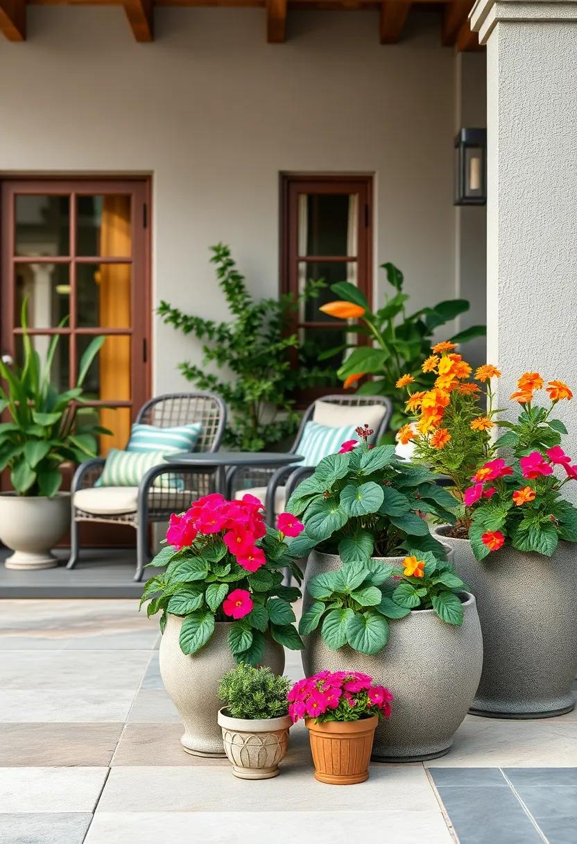 Geranium (Geranium spp.) - Not ​to be confused ⁤with annual geraniums,these hardy perennials bloom in various colors,providing a low-maintenance​ option for patio gardens