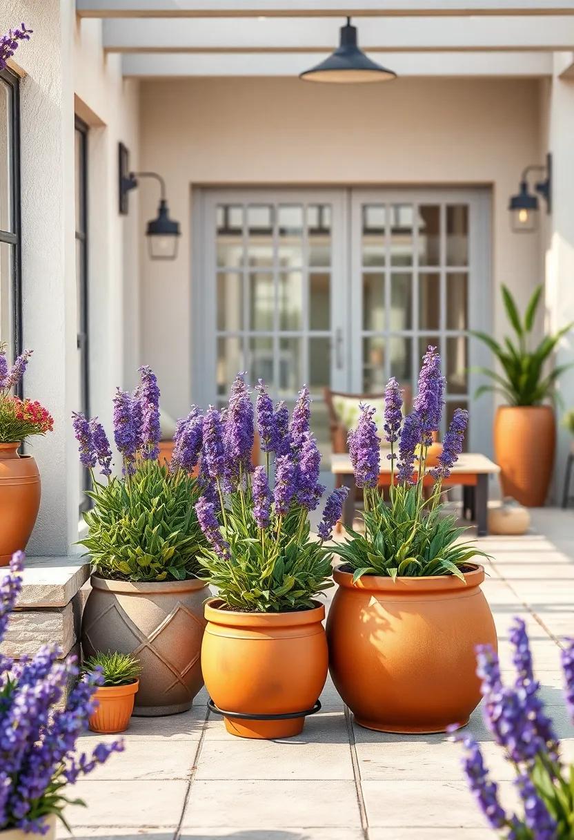 Lavender (Lavandula) - ⁢Known for its‌ aromatic foliage and beautiful purple ⁢spikes, lavender adds a touch of serenity and is perfect for attracting pollinators