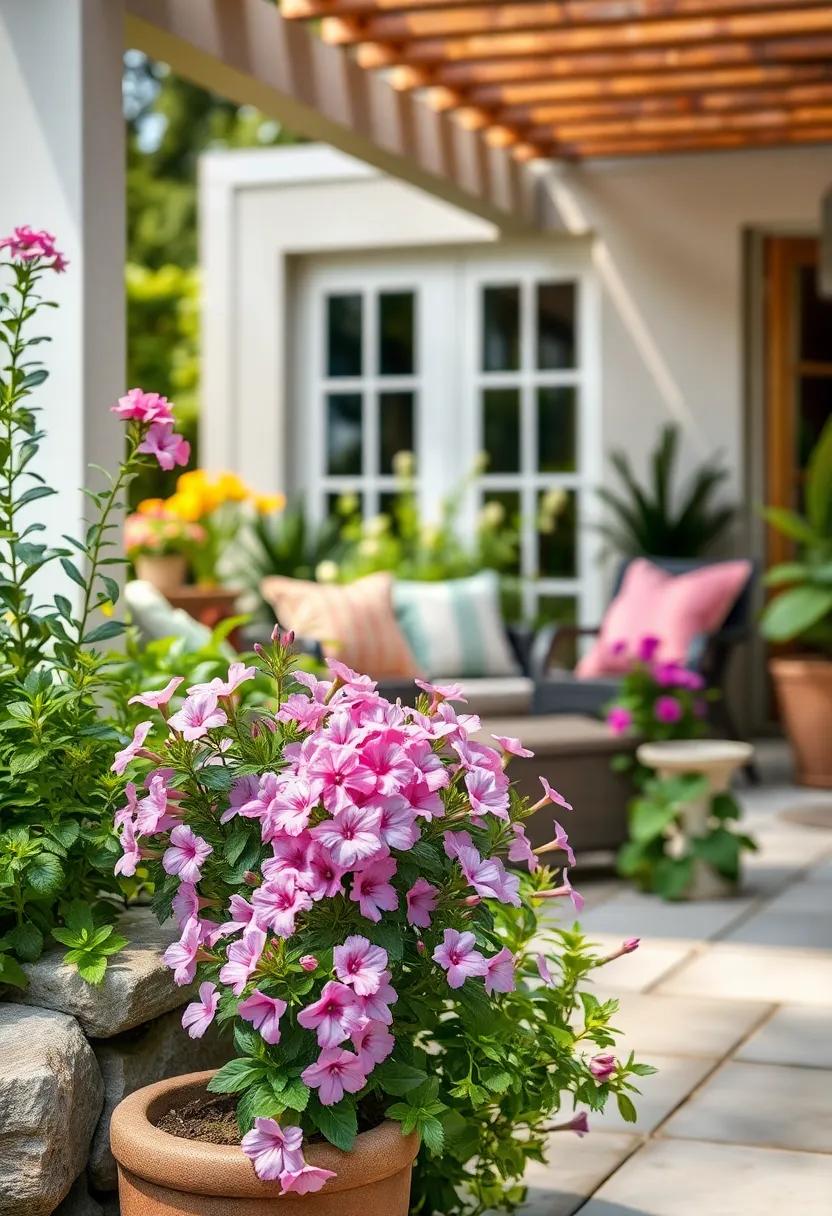 Phlox (Phlox ⁢paniculata) - This fragrant⁣ perennial blooms abundantly in mid-summer, showcasing clusters of vibrant flowers that attract butterflies