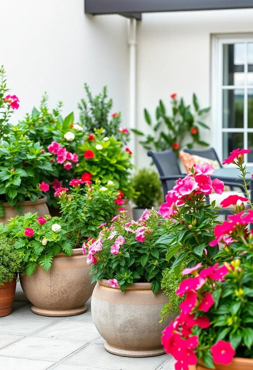 Sweet William (Dianthus barbatus) - These charming flowers come in ‌vibrant colors and⁤ delightful scents, making them a sweet addition to any ⁤patio