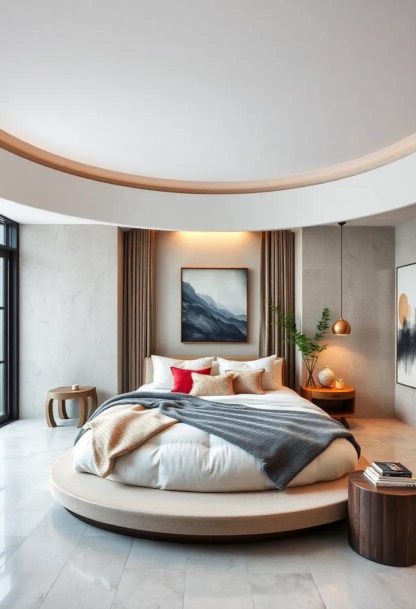 Personalized​ Sanctuary: Make the round bed your own by integrating ⁤personal touches like unique artworks, family heirlooms, or cherished books, ‍ensuring your dreamy retreat ⁢reflects‍ your individuality
