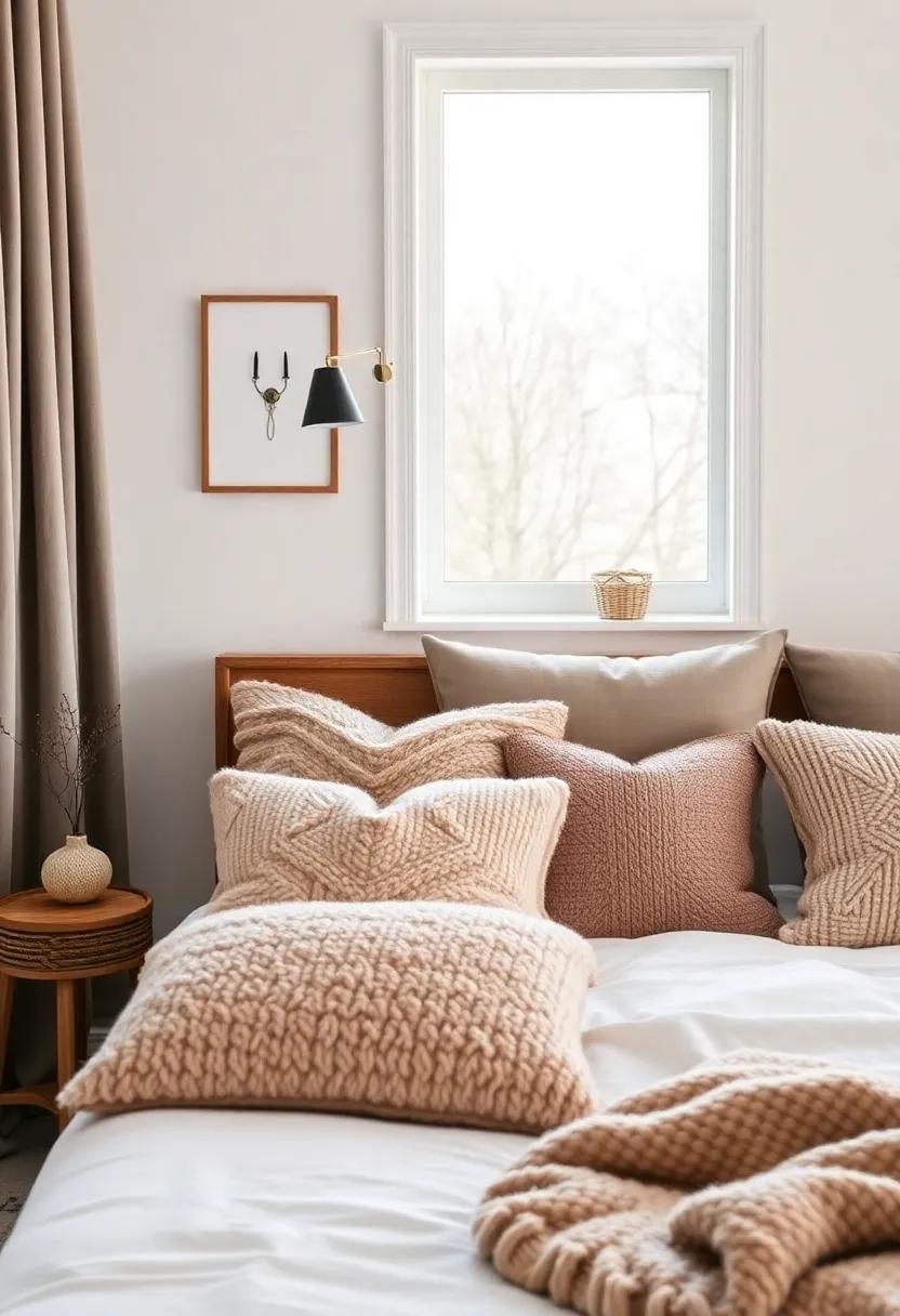 Wind‌ Down​ with Warmth: ‌Curate a ‌reading nook⁤ in⁣ your bedroom with⁤ plush throw pillows that provide warmth and support for those relaxing evenings