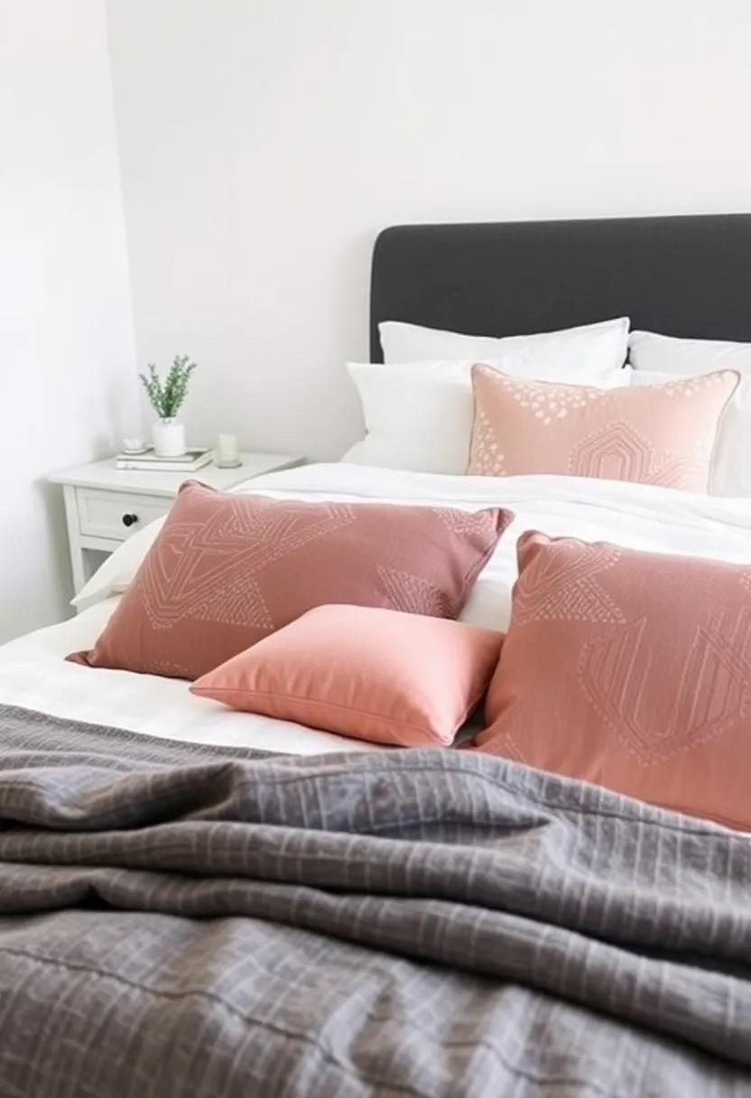 stylish Organizing:‌ Use throw pillows⁣ strategically to hide extra bedding or travel essentials stored ⁢under your bed, maximizing⁤ comfort without sacrificing​ style