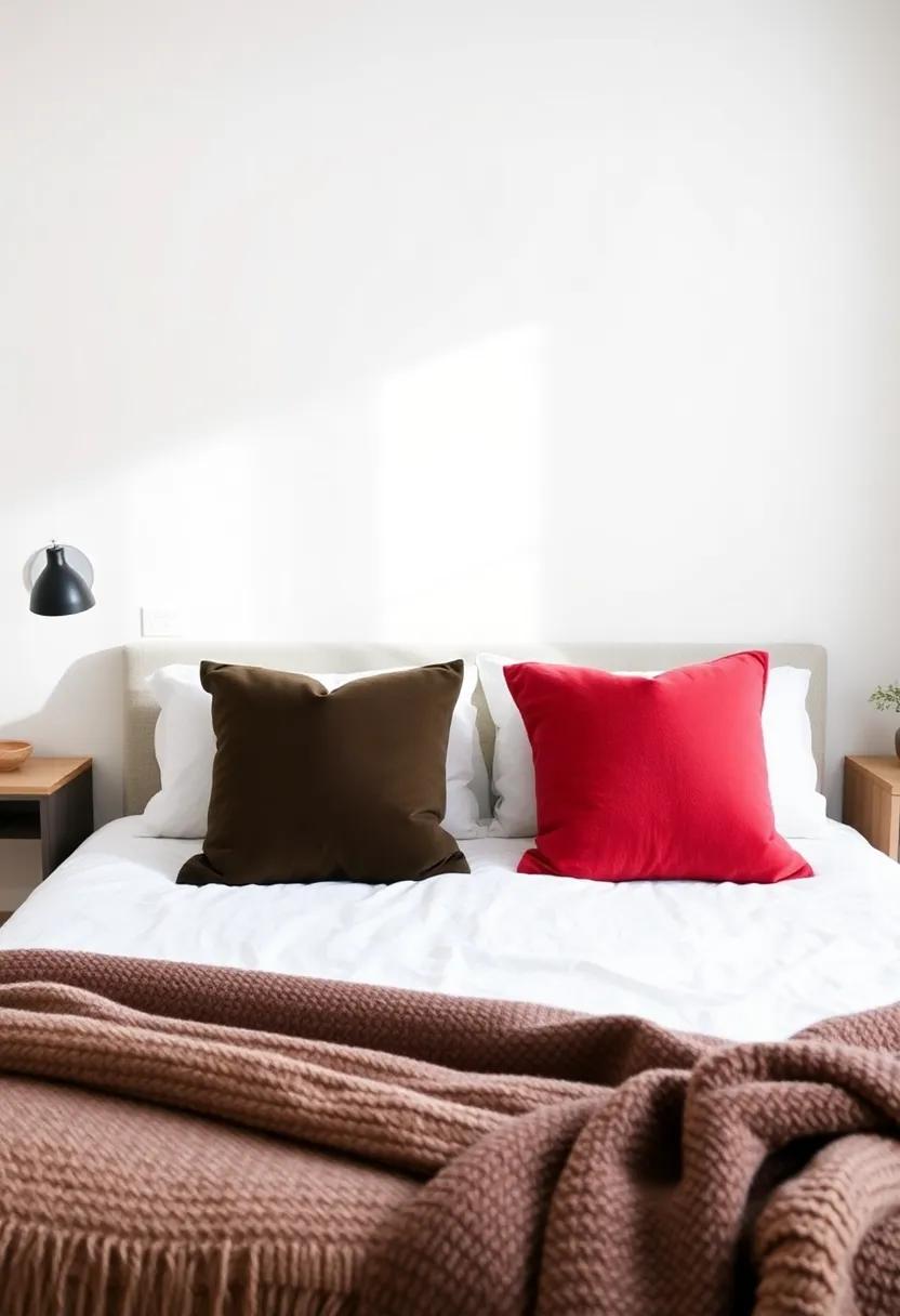 make a Statement: Opt for large,bold ⁢throw ​pillows⁢ that⁤ serve as statement pieces,adding comfort and conversation starters to your bedroom decor