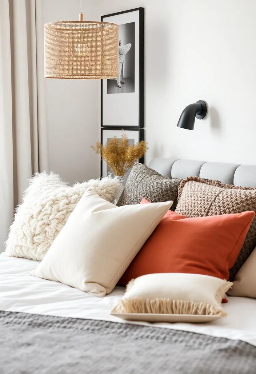 Combine and Contrasts: Explore the ⁣beauty of combining ​different textures and⁢ colors⁤ to create a playful yet stylish throw pillow arrangement