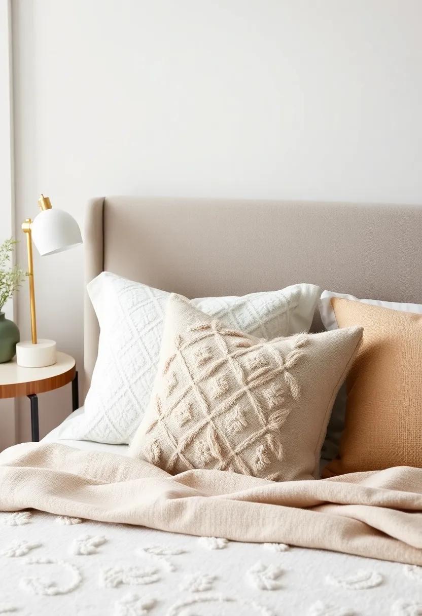 Balance with Neutrals: Mix printed and solid throw pillows in⁣ neutral tones for‍ a balanced⁣ aesthetic that feels ⁣both cozy and ​sophisticated