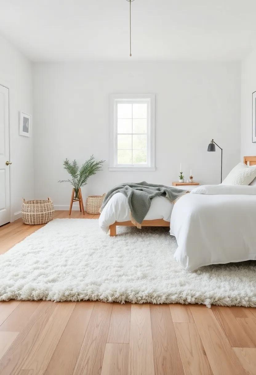 Cozy Area Rug: A plush area rug not only adds comfort underfoot but also serves as a stylish focal point that anchors the room