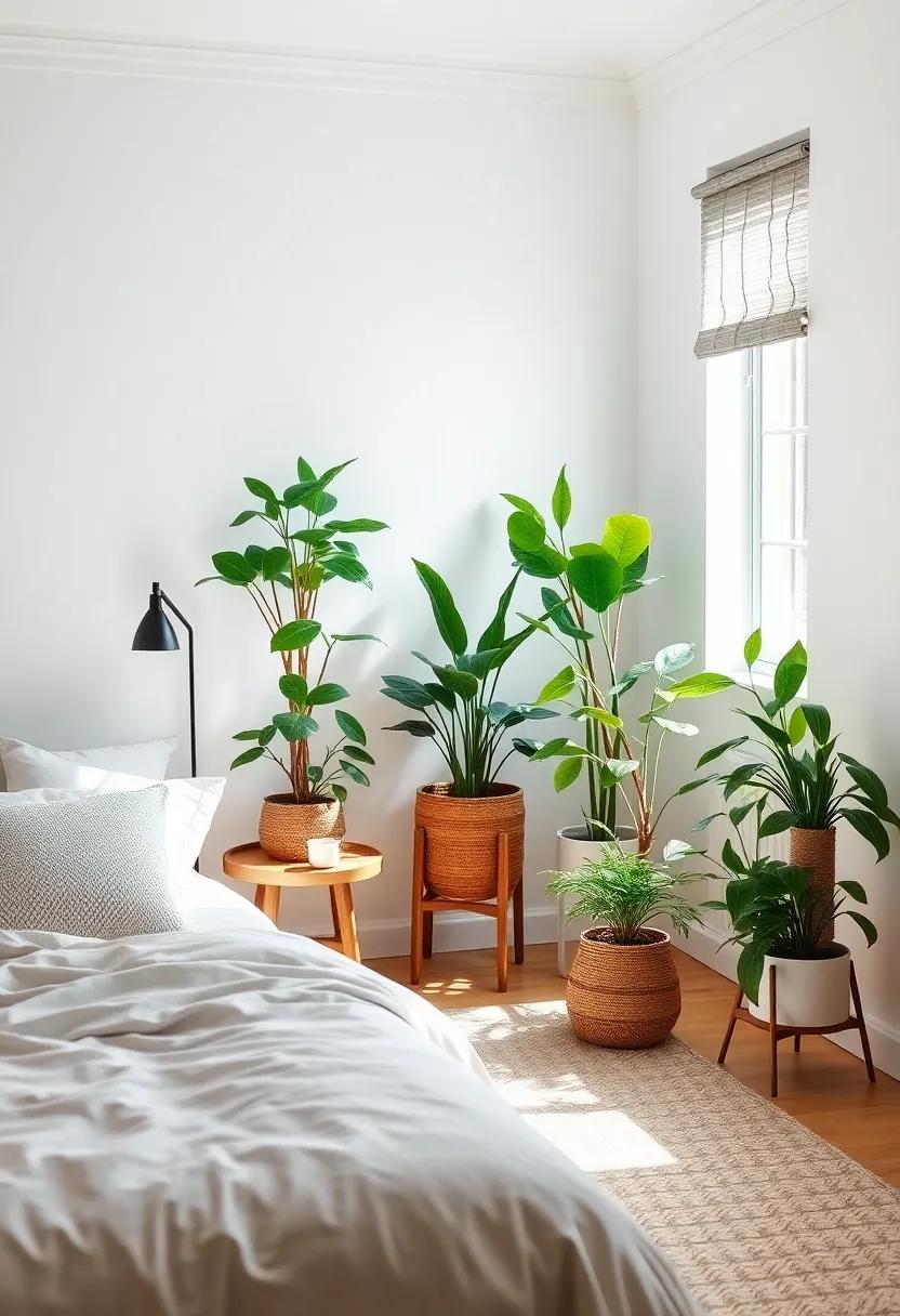 Indoor Plants: Bring life into your space with potted plants that not only purify the air but also add a refreshing pop of green