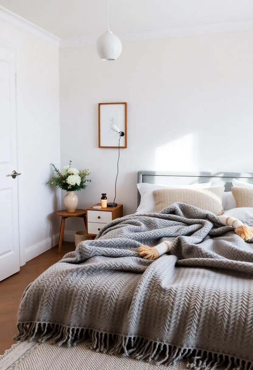 Soft Wool Blankets: Wrap yourself in the inviting warmth of a soft wool blanket,perfect for chilly evenings