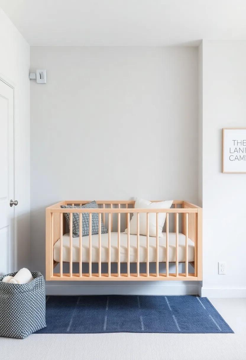 Floating Cribs: Consider a floating crib ⁢that adds a modern⁤ twist while ⁢saving space and providing a unique aesthetic