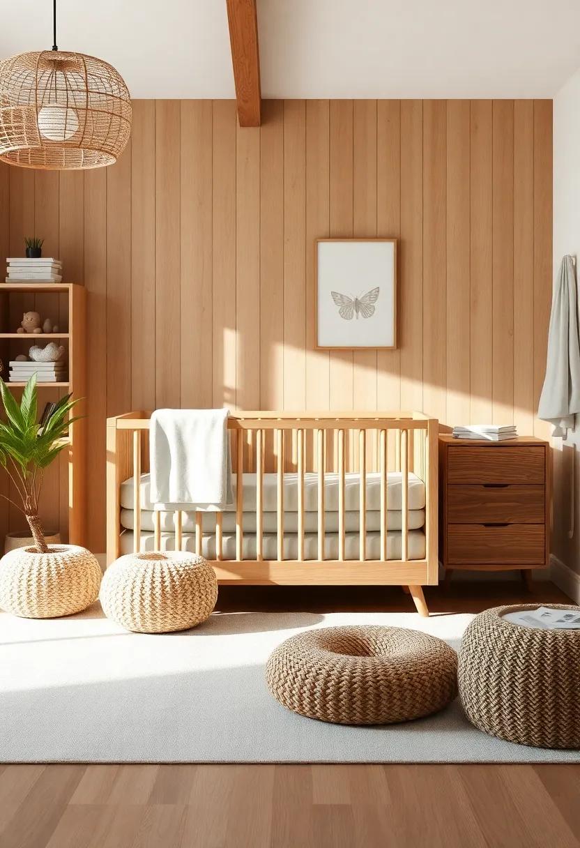 Outdoor ​Elements: Bring in⁢ elements like natural wood finishes or woven materials‌ to embody a ‍connection with​ nature and ‌simplicity