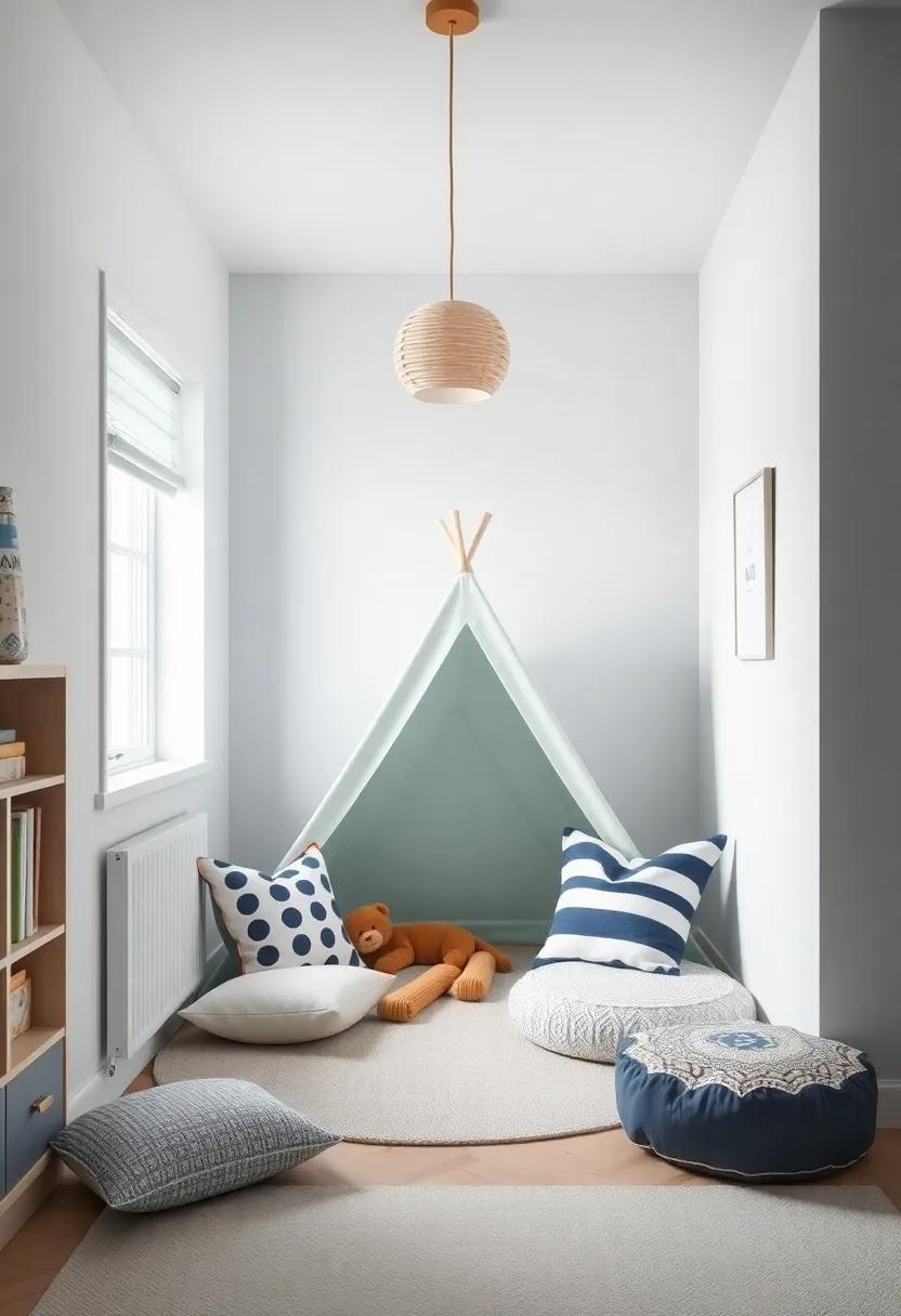 Play‍ Spaces: Dedicate a corner for play with a tent, cushions, or a⁢ small library to encourage ​creativity and exploration
