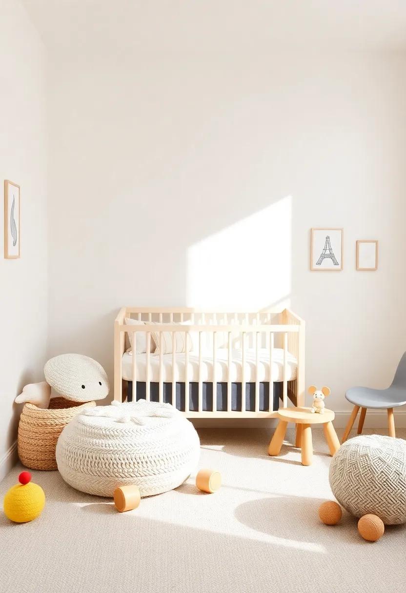Playful Accessories: Incorporate bright-colored toys or quirky decor pieces that‌ bring energy and joy, balancing the overall neutral palette