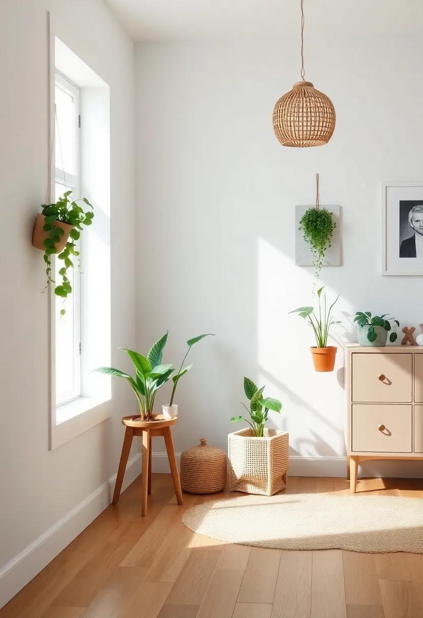Thoughtful Plant ⁤Placement: introduce safe⁣ houseplants to breathe life into the room while teaching children about nature‌ and responsibility