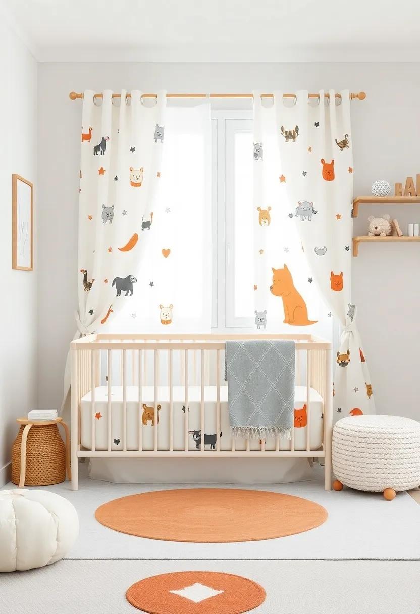 Vintage⁣ Cartoon​ Themes: Use retro cartoon designs for bed linens or ​curtains that⁢ evoke nostalgic whimsy in the ⁤nursery