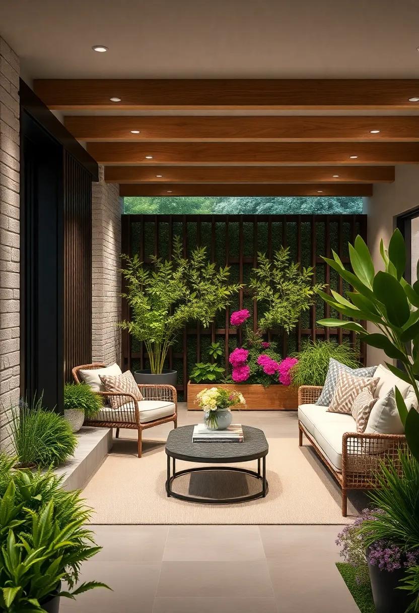 Artistic Screens: Incorporate decorative screening panels that serve ⁢both‌ function and art, enhancing visual interest in ⁤your garden