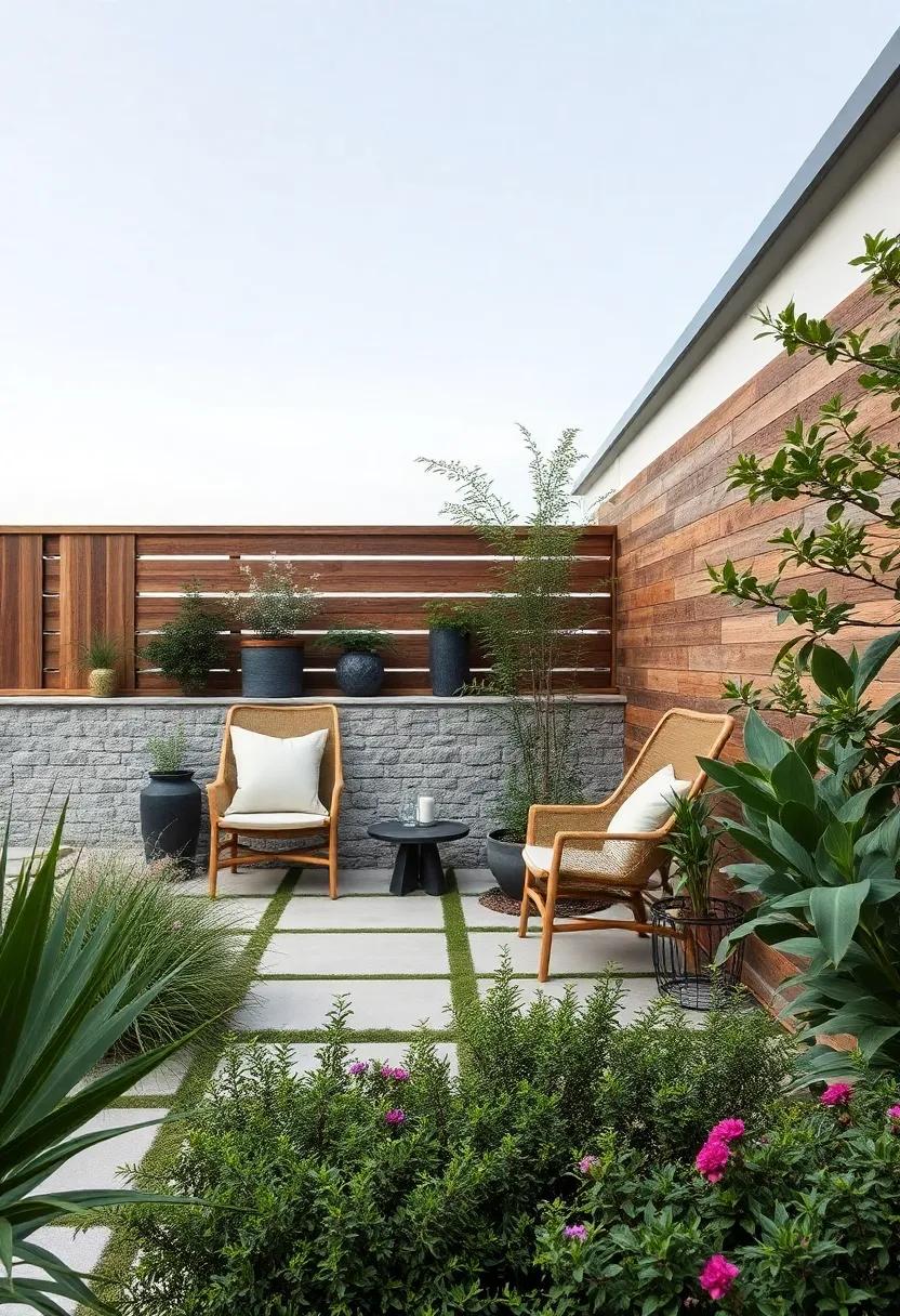 Interplay of Materials: Experiment ⁤with mixed materials such as metal ​and wood for an‌ eclectic yet cohesive garden fence